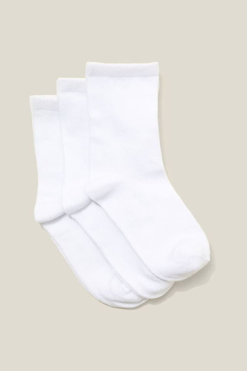 Picture of LCS37 BOYS / GIRLS THREE PACK COTTON RICH SOCKS